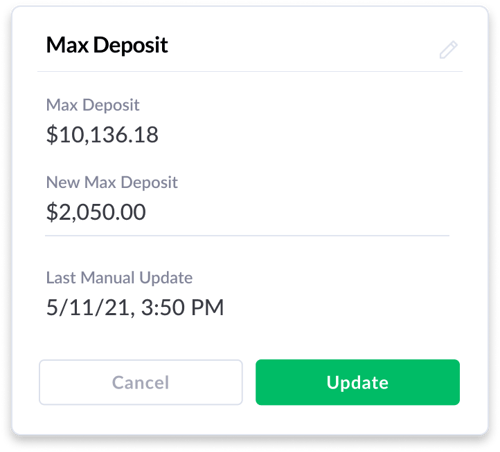 max-deposit